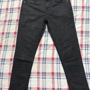 Zara jet black jeans