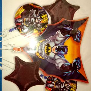 Happy Birthday 5 Big Different Batman Balloon