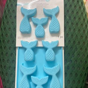 8 Cavities Mermaid Silicon Mould