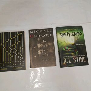 3 Books