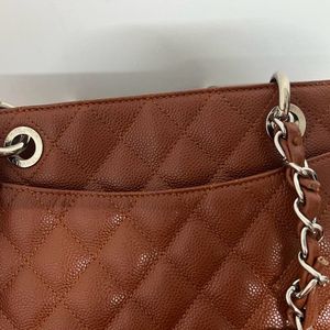 Chanel gst Cavier Leather