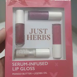 Serum Infused Lip Gloss Pack Of 4