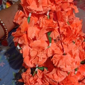 Diwali Decor  7 Ft Artificial Flowers Laad Mala