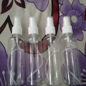 Spray Transparent Bottels