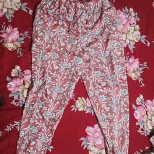 Pink Frock With Pant (Set )