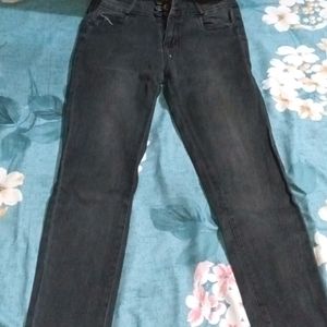 X-BLUES JEANS CHARCOAL BLACK FOR WOMEN