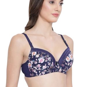 Clovia Level 1 Push-up Underwired Floral PrintMult