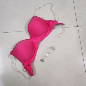 Backless And Strapless Cotton Bra