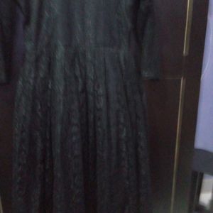 Black Flared Frock