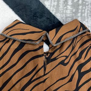 Tiger Print Top!