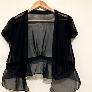 Black Short Shrug