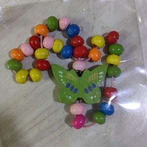 Multicolored Beads Bracelet