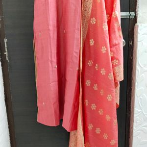 New Unused Partywear Cutdana Work Banarsi Dupatta