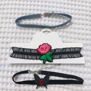 Set Of 3 Women's Choker