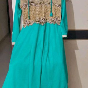 Georgette Designer Work Embroidered Anarkali