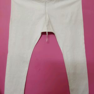 New White Salwar Pant