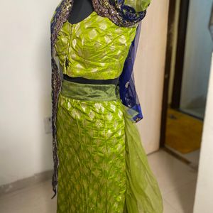 Greean Lehenga