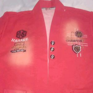 Red Kids Jacket( Upper)