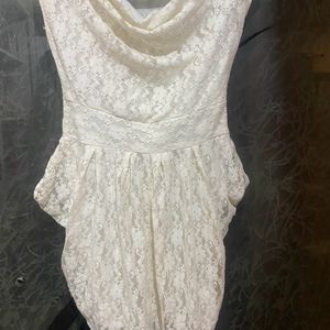 Bodycon White Mini Dress