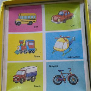 Transport Jigsaw Puzzle For Kids