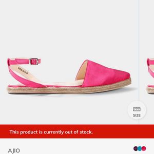 Ajio Flat New With Tag