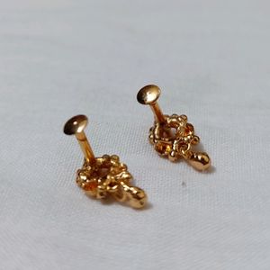 Gold Plated Stud Earings