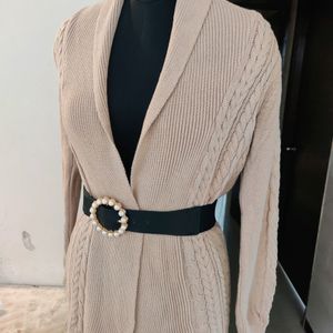 Mango Woolen Jacket Cardigan