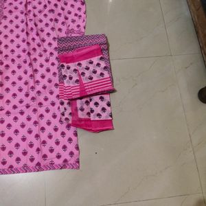 Cotton kurti Set