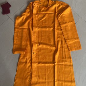 Yellow Men Kurta