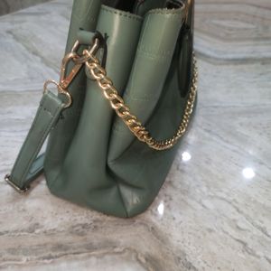 3 Compartment Hand Bag