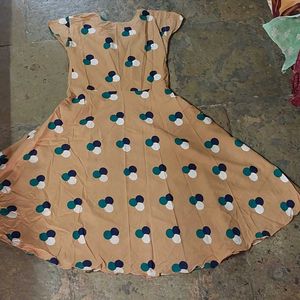 Designer Printed Round Kurti