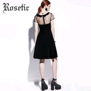 Gothic Vampire Velvet Dress