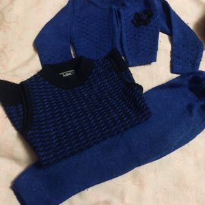 Baby Girl 3 Piece Winter Wear