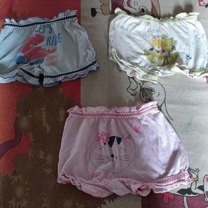 Baby Girls/Boy Cartoon Printed Bloomers