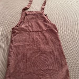 Dungaree Style Dress With Buckles