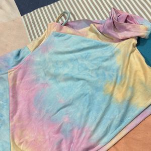 ROMWE Tie Dye Top