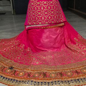 UNSTITCH MULTY COLOR LEHENGA