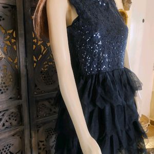 Black Party Wear Gown