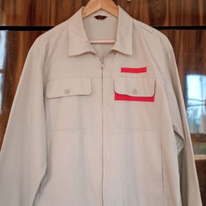 Spread Collar Jacket