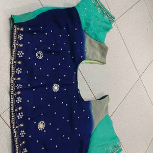 So Nice Three Colour Mix Saree