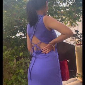Backless One Peice Short Dress