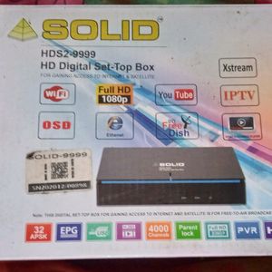 LIFETIME FREE SET TOP BOX WITH ALL ACCESSORIES