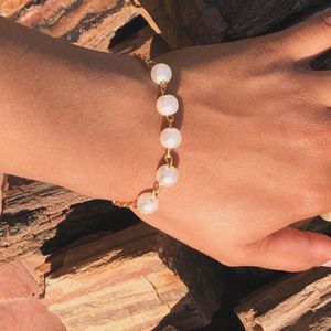 Pearl Chain Bracelet