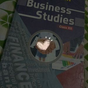 Class 12th Business Studies Book