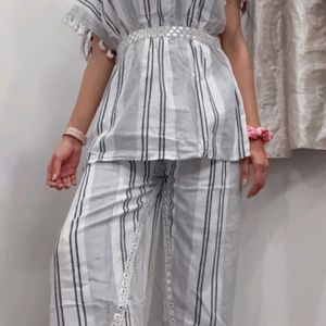 Beautiful Striped Co-ord Set