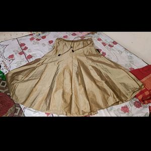 Women Ethnic Skirt With Shimmeri Kurta