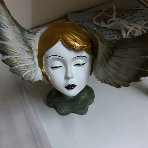 Big Angel Vintage Showpiece Sculpture