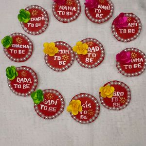 Customized Handmade Baby Shower Jewellery