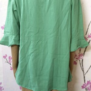 Top latest double court Sea green fancy/western/Un