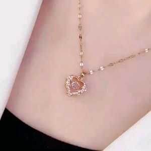 Korean Heart Pendant Necklace